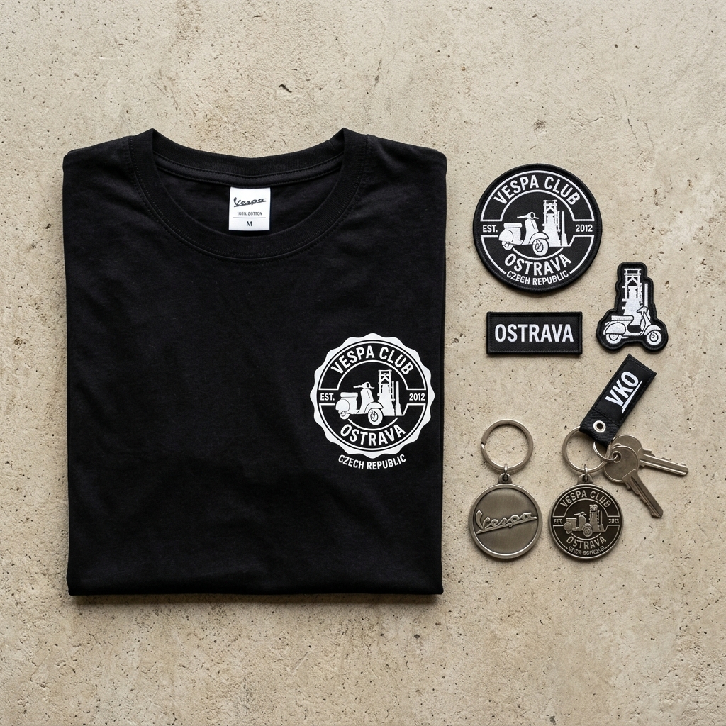 Klubové tričko Vespa Club Ostrava